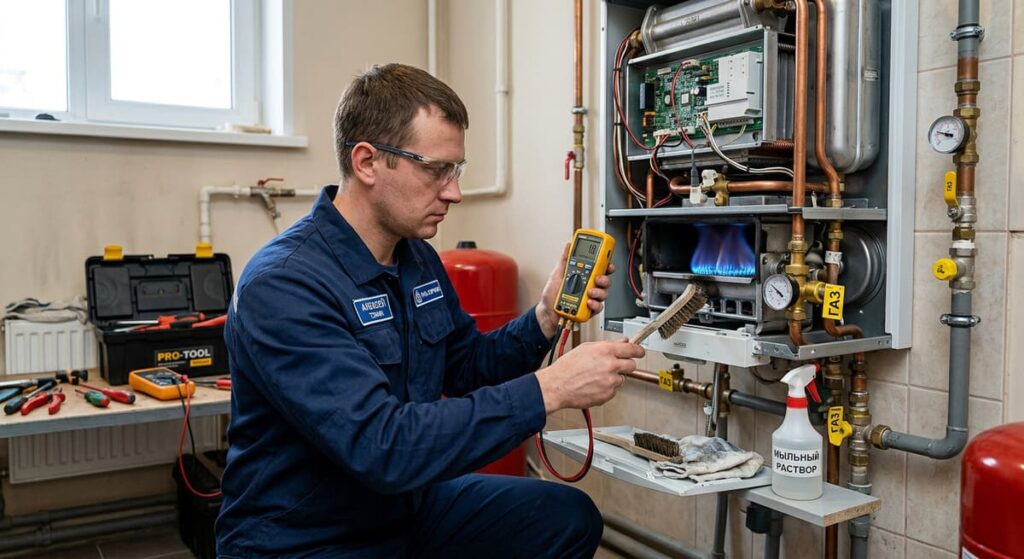 Техоблуживание газового оборудования