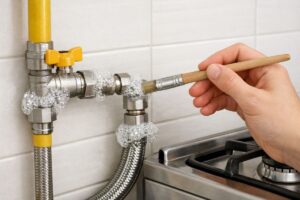 Проверка утечки газа